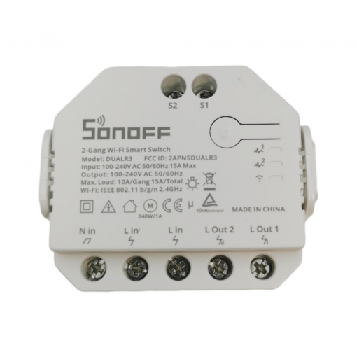 DUALR3: Ēkas automātika;Two-channel controller; 100÷240VAC; -10÷40°C; P: 2.2kW; OUT: 2 DUALR3: Ēkas automātika;Two-channel controller; 100÷240VAC; -10÷40°C; P: 2.2kW; OUT: 2