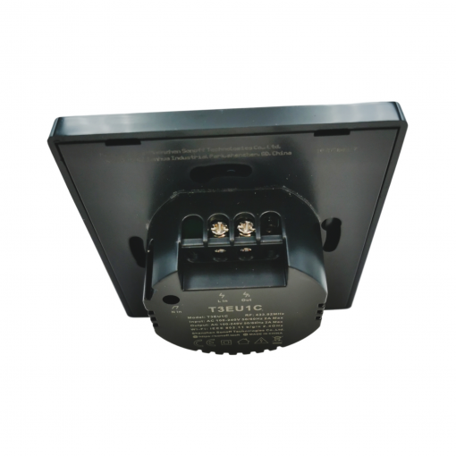 T3EU1C: Ēkas automātika;Touch switch; TX; 100÷240VAC; in mounting box; -10÷40°C; 433MHz T3EU1C: Ēkas automātika;Touch switch; TX; 100÷240VAC; in mounting box; -10÷40°C; 433MHz