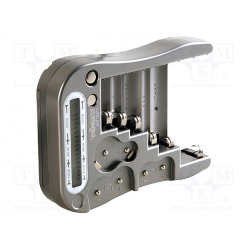 BATTEST2, Tester: battery tester; Display: digital, VELLEMAN