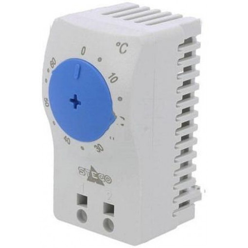 11101.0-00: Termostati;Sensor: thermostat; NO; 10A; 250VAC; spring clamps; 60x33x41mm