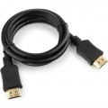 CC-HDMI4L-1M: HDMI, DVI, DisplayPort vadi un adapteri;Cable; HDMI 2.0; HDMI plug,both sides; 1m; black; 30AWG; Core: CCS