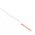 100 m set; FLYW0.50-WH; Wire; FLYW; 1x0.5mm2; stranded; Cu; PVC; white; 60V; 100m; Ø: 2.3mm; BQ CABLE; FLYW0.50-WH 100 m set; FLYW0.50-WH; Wire; FLYW; 1x0.5mm2; stranded; Cu; PVC; white; 60V; 100m; Ø: 2.3mm; BQ CABLE; FLYW0.50-WH