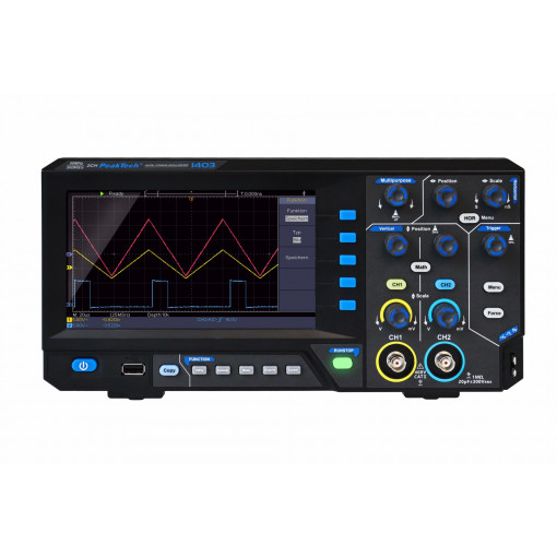 P 1403: Ciparu osciloskopi;Oscilloscope: digital; Ch: 2; 50MHz; 500Msps; 10kpts; automatic