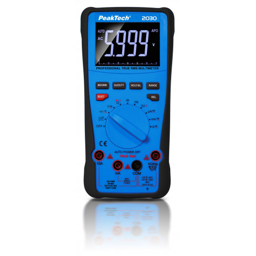 P 2030: Ciparu multimetri portatīvi;Digital multimeter; LCD 3,83 digit (6000); -20÷1000°C P 2030: Ciparu multimetri portatīvi;Digital multimeter; LCD 3,83 digit (6000); -20÷1000°C