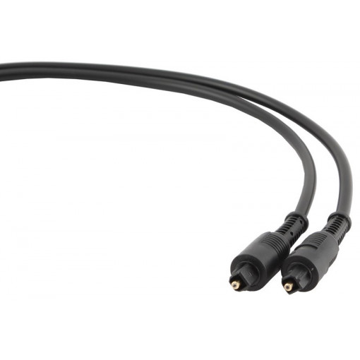 CC-OPT-3M: Kabeļi audio - video pārējie;Cable; Toslink plug,both sides; 3m; black; Øcable: 5mm CC-OPT-3M: Kabeļi audio - video pārējie;Cable; Toslink plug,both sides; 3m; black; Øcable: 5mm