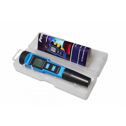 P 5305 A; Meter: pH; LED; 0,00÷14,00pH; 0÷50°C; Accur: ±1°C; IP65; Illumin: yes; PEAKTECH; PKT-P5305A