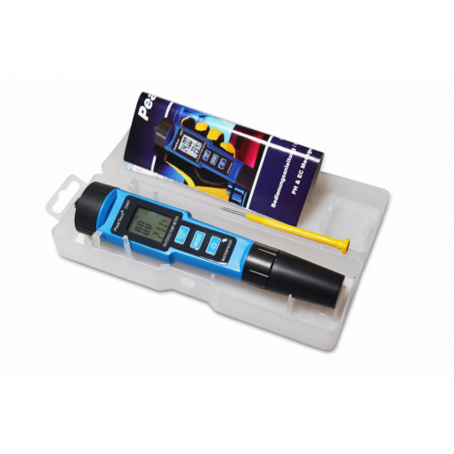 P 5307; Meter: pH; LED; 0,00÷14,00pH; 0÷50°C; Accur: ±1°C; IP65; Illumin: yes; PEAKTECH; PKT-P5307