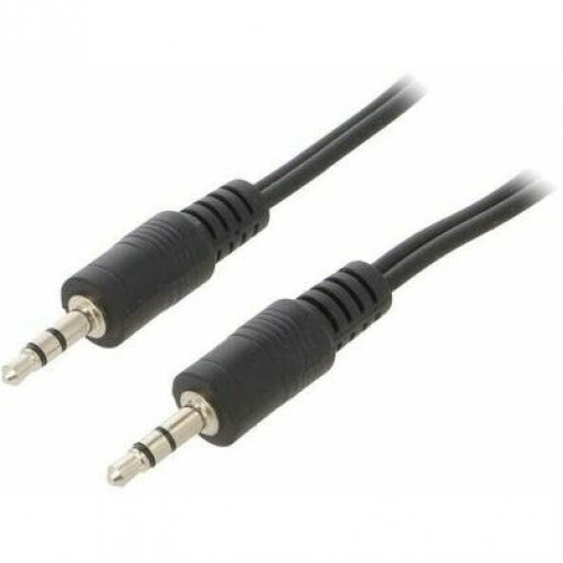 CCA-404-5M: Kabeļi audio - video pārējie;Cable; Jack 3.5mm 3pin plug,both sides; 5m; black; Øcable: 2.6mm CCA-404-5M: Kabeļi audio - video pārējie;Cable; Jack 3.5mm 3pin plug,both sides; 5m; black; Øcable: 2.6mm