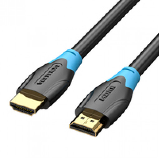 AACBI; Cable; HDMI 2.0; HDMI plug,both sides; PVC; 3m; black; 28AWG,30AWG; VENTION; AACBI AACBI; Cable; HDMI 2.0; HDMI plug,both sides; PVC; 3m; black; 28AWG,30AWG; VENTION; AACBI