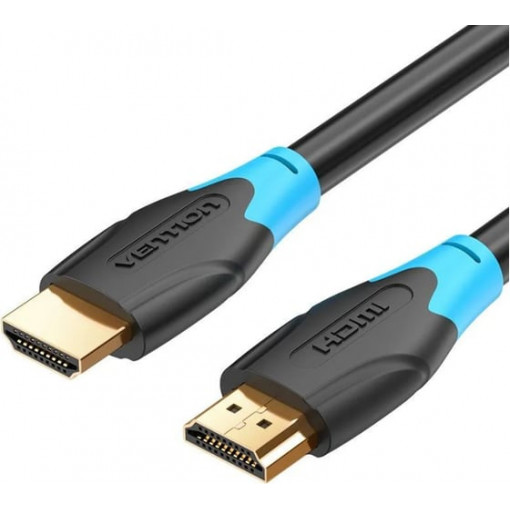 AACBJ; Cable; HDMI 1.4; HDMI plug,both sides; PVC; 5m; black; 30AWG; VENTION; AACBJ AACBJ; Cable; HDMI 1.4; HDMI plug,both sides; PVC; 5m; black; 30AWG; VENTION; AACBJ