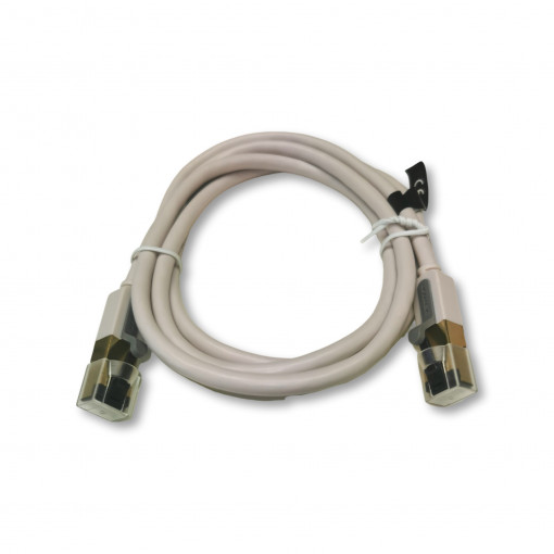 ICDHG: Kabeļi ar savienojumiem RJ45;Patch cord; S/FTP; 7; Cu; PVC; grey; 1.5m; RJ45 plug,both sides