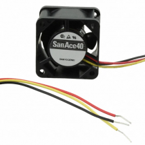 109P0412H301; Fan: DC; axial; 12VDC; 40x40x28mm; 19.2m3/h; 37dBA; ball bearing; SANYO DENKI; 109P0412H301 109P0412H301; Fan: DC; axial; 12VDC; 40x40x28mm; 19.2m3/h; 37dBA; ball bearing; SANYO DENKI; 109P0412H301