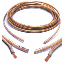 LP0006: Skaļruņu vadi;Wire: loudspeaker cable; 2x2,5mm2; stranded; Cu; transparent; PVC