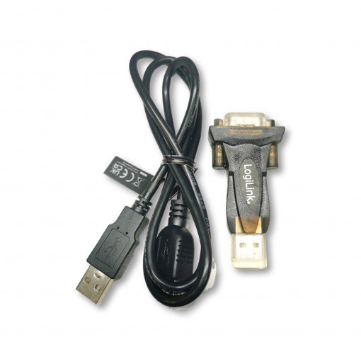 AU0002F: Datora vadi un adapteri;USB to RS232 converter; D-Sub 9pin male,USB A plug; USB 2.0