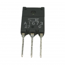 2SA1673: Tranzistori PNP THT;Transistor: PNP; bipolar; 180V; 15A; 85W; TO3PF