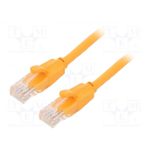 IBEOH: Kabeļi ar savienojumiem RJ45;Patch cord; U/UTP; 6; CCA; PVC; orange; 2m; RJ45 plug,both sides IBEOH: Kabeļi ar savienojumiem RJ45;Patch cord; U/UTP; 6; CCA; PVC; orange; 2m; RJ45 plug,both sides