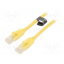 IBEYH; Patch cord; U/UTP; 6; CCA; PVC; yellow; 2m; RJ45 plug,both sides; VENTION; IBEYH IBEYH; Patch cord; U/UTP; 6; CCA; PVC; yellow; 2m; RJ45 plug,both sides; VENTION; IBEYH