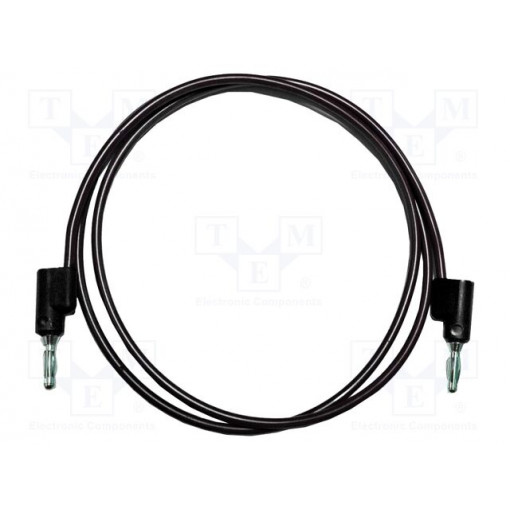 BU-PB12-0; Test lead; 15A; banana plug 4mm,both sides; Urated: 1kV; Len: 0.3m; MUELLER ELECTRIC; BU-PB12-0 BU-PB12-0; Test lead; 15A; banana plug 4mm,both sides; Urated: 1kV; Len: 0.3m; MUELLER ELECTRIC; BU-PB12-0