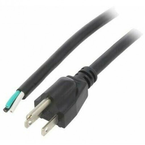 ; Cable; 3x16AWG; NEMA 5-15 (B) plug,wires; PVC; 1m; black; 13A; 125V; LIAN DUNG; S21-3/16/1BK ; Cable; 3x16AWG; NEMA 5-15 (B) plug,wires; PVC; 1m; black; 13A; 125V; LIAN DUNG; S21-3/16/1BK