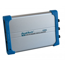 P 1286; PC connected oscilloscope; 100MHz; Ch: 2; 10Mpts; 500Msps; ≤3.5ns; PEAKTECH; PKT-P1286 P 1286; PC connected oscilloscope; 100MHz; Ch: 2; 10Mpts; 500Msps; ≤3.5ns; PEAKTECH; PKT-P1286