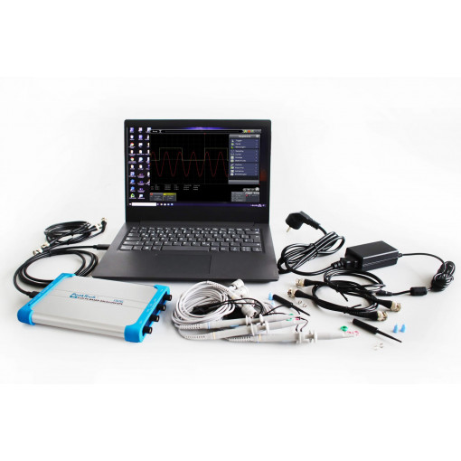 P 1326; PC connected oscilloscope; 70MHz; Ch: 4; 10Mpts; 250Msps; 1MΩ/15pF; PEAKTECH; PKT-P1326 P 1326; PC connected oscilloscope; 70MHz; Ch: 4; 10Mpts; 250Msps; 1MΩ/15pF; PEAKTECH; PKT-P1326