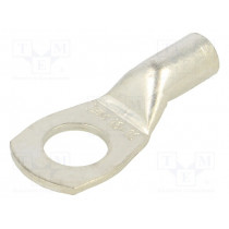 BM015431; Tip: ring tube; M10; 16mm2; crimped; for cable; tinned; copper; 6AWG; BM GROUP; BM015431