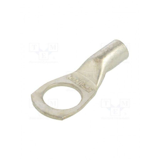 BM015491; Tip: ring tube; M12; 16mm2; crimped; for cable; tinned; copper; 6AWG; BM GROUP; BM015491 BM015491; Tip: ring tube; M12; 16mm2; crimped; for cable; tinned; copper; 6AWG; BM GROUP; BM015491