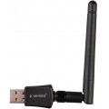 WNP-UA300P-02, PC extension card: WiFi network; USB A plug; USB 2.0; black, GEMBIRD WNP-UA300P-02, PC extension card: WiFi network; USB A plug; USB 2.0; black, GEMBIRD