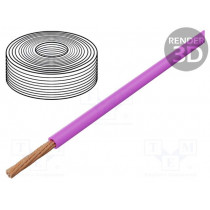 100 m set; FLRY-B1.00-PK; Wire; FLRY-B; 1x1mm2; stranded; Cu; PVC; pink; 60V; 100m; Class: 5; BQ CABLE; FLRY-B1.00-PK 100 m set; FLRY-B1.00-PK; Wire; FLRY-B; 1x1mm2; stranded; Cu; PVC; pink; 60V; 100m; Class: 5; BQ CABLE; FLRY-B1.00-PK