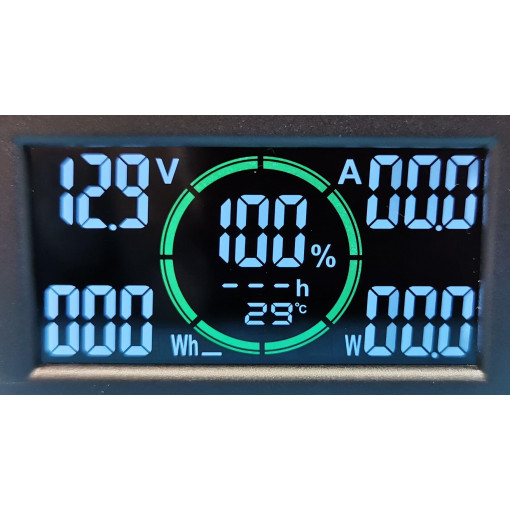 Noma Akumulatoru sprieguma, strāvas, patērētās jaudas mērīājs līdzstrāvai 3-120V 0-100A koulometra Coulometer Noma Akumulatoru sprieguma, strāvas, patērētās jaudas mērīājs līdzstrāvai 3-120V 0-100A koulometra Coulometer