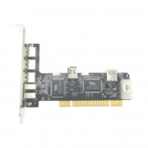 USBCARD4+FW3.PU053; PCI USB 2.0 karte 3ār.+1iek. un Firewire 2ār.+1iek. porti SWEEX PU053 USBCARD4+FW3.PU053; PCI USB 2.0 karte 3ār.+1iek. un Firewire 2ār.+1iek. porti SWEEX PU053