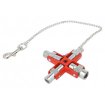 00 11 06; Key; for control cabinets; KNIPEX 00 11 06; Key; for control cabinets; KNIPEX