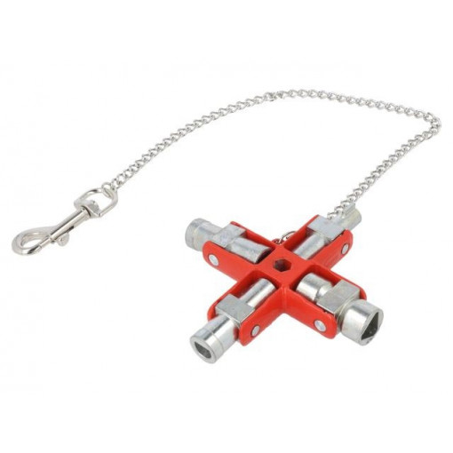 00 11 06; Key; for control cabinets; KNIPEX 00 11 06; Key; for control cabinets; KNIPEX