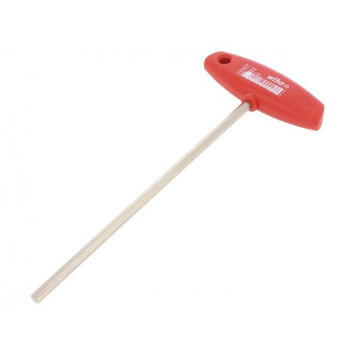 00923; Key; hexagon keys; HEX 6mm; Overall len: 226mm; Kind of handle: T; WIHA 00923; Key; hexagon keys; HEX 6mm; Overall len: 226mm; Kind of handle: T; WIHA