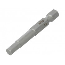 04196; Screwdriver bit; Allen hex key; HEX 5mm; Overall len: 50mm; WIHA 04196; Screwdriver bit; Allen hex key; HEX 5mm; Overall len: 50mm; WIHA