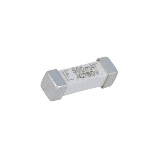 0443.500DRLC; Fuse: fuse; time-lag; 500mA; 280VAC; SMD; ceramic; 10,1x3,1x3,25mm; LITTELFUSE