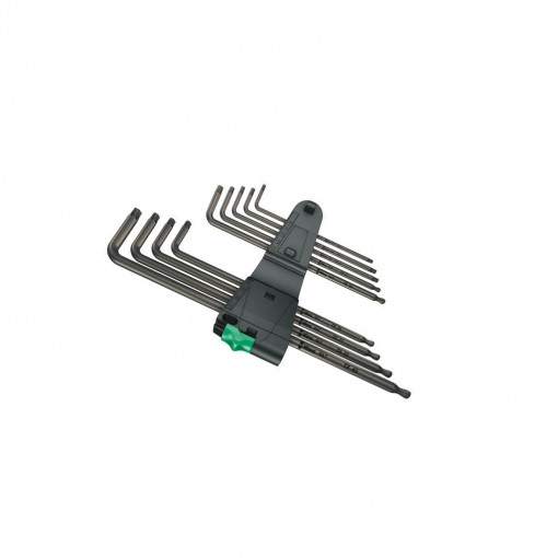 05024460001; Key set; Torx®; TX08,TX09,TX10,TX15,TX20,TX25,TX27,TX30,TX40; WERA