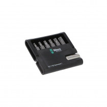 05056294001; Kit: screwdriver bits; Pcs: 7; Torx®; 25mm; Package: plastic case; WERA 05056294001; Kit: screwdriver bits; Pcs: 7; Torx®; 25mm; Package: plastic case; WERA