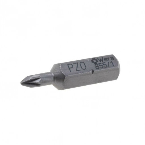 05056805001; Screwdriver bit; Pozidriv®; PZ0; Overall len: 25mm; WERA