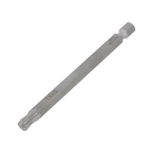 05059705001; Screwdriver bit; Torx®,spherical; TX40; Overall len: 89mm; WERA