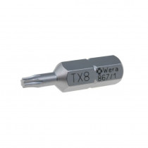 05066495001; Screwdriver bit; Torx®; TX08; Overall len: 25mm; WERA