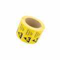 055-0003; Self-adhesive label; ESD; 76x38mm; Package: reel; 1000pcs.; ANTISTAT 055-0003; Self-adhesive label; ESD; 76x38mm; Package: reel; 1000pcs.; ANTISTAT
