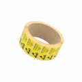055-0068; Self-adhesive label; ESD; 16x38mm; Package: reel; 1000pcs.; ANTISTAT 055-0068; Self-adhesive label; ESD; 16x38mm; Package: reel; 1000pcs.; ANTISTAT