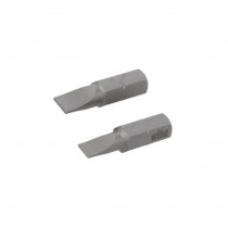 07863; Kit: screwdriver bits; Pcs: 2; slot; Features: hardened; 25mm; WIHA 07863; Kit: screwdriver bits; Pcs: 2; slot; Features: hardened; 25mm; WIHA