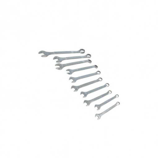 111M/S10; Key set; combination spanner; tool steel; Pcs: 10; BAHCO
