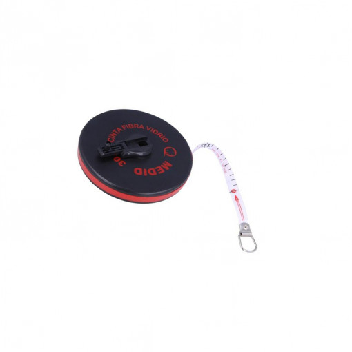121030D; Measuring tape; L: 30m; Width: 15mm; Enclos.mat: ABS; MEDID