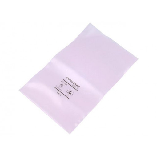 20-011-0508; Protection bag; ESD; L: 203mm; W: 127mm; Thk: 90um; Features: open; EUROSTAT GROUP