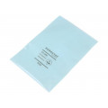 20-095-0406; Protection bag; ESD; L: 152mm; W: 102mm; Thk: 75um; Features: open; EUROSTAT GROUP 20-095-0406; Protection bag; ESD; L: 152mm; W: 102mm; Thk: 75um; Features: open; EUROSTAT GROUP