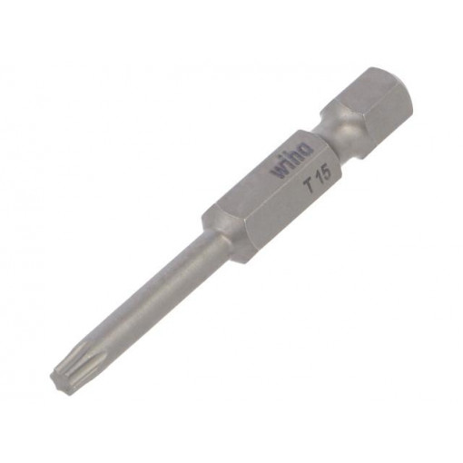 32307; Screwdriver bit; Torx®; TX15; Overall len: 50mm; WIHA