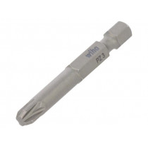 33708; Screwdriver bit; Pozidriv®; PZ3; Overall len: 50mm; WIHA